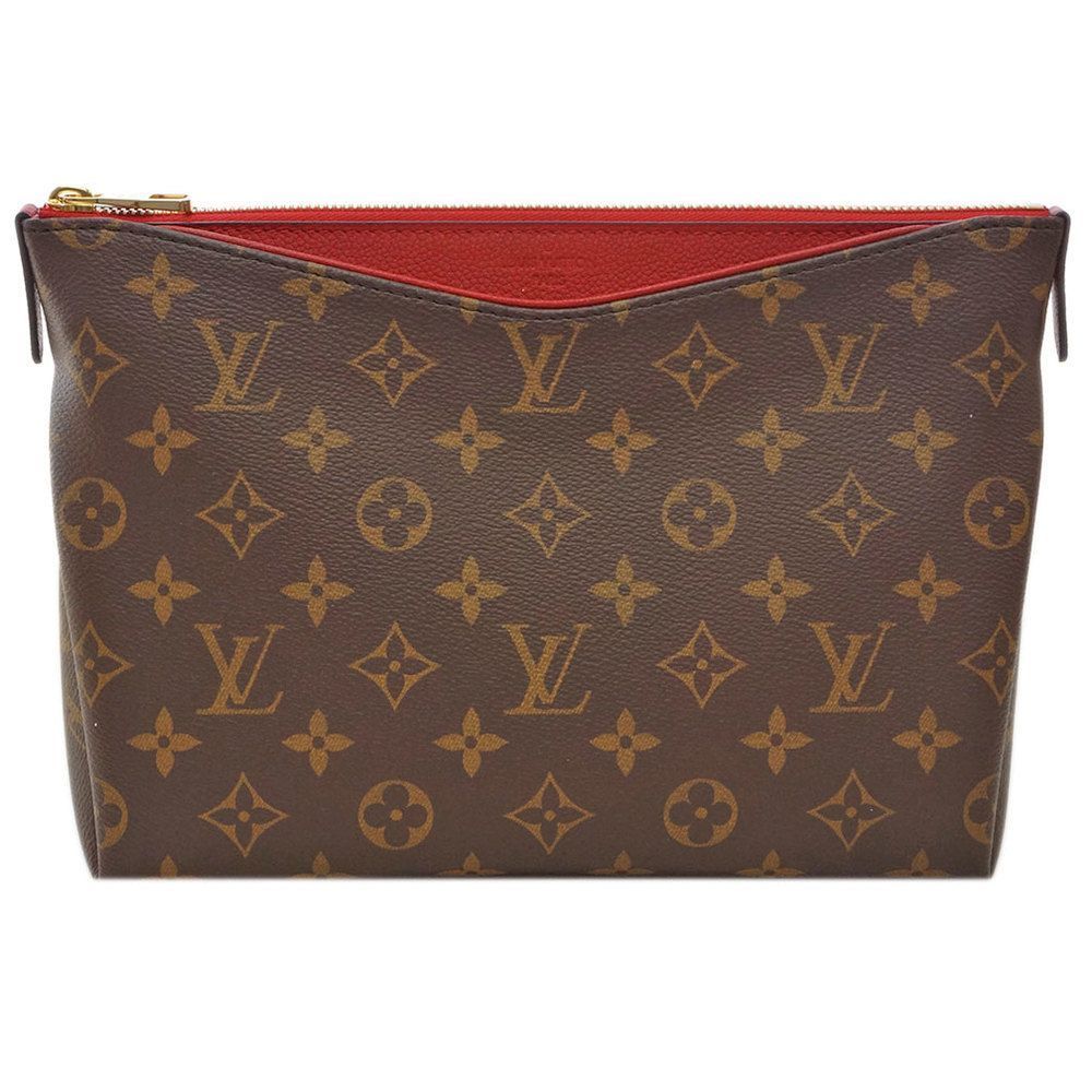 Louis Vuitton Monogram Palace Vanity Case Cosmetic Pouch Clutch Daily Pouch